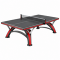 Tischtennistisch 274 x 152 x 76 cm Schwarz Rot Holzwerkstoff Stahl für Indoor-Sport